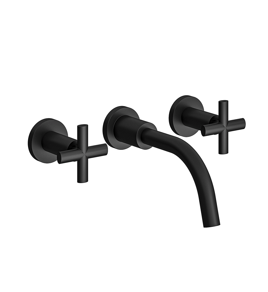 Nerea Wall-mounted lavatory faucet - trim only