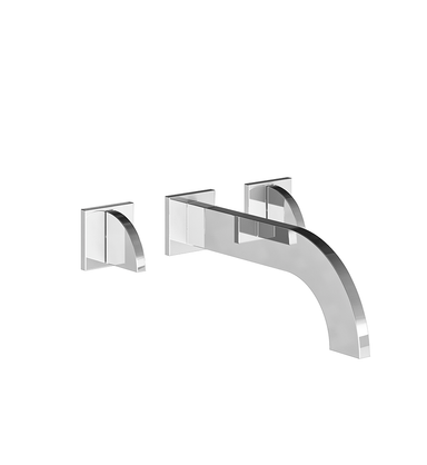 Edge Wall-mounted lavatory faucet - trim only