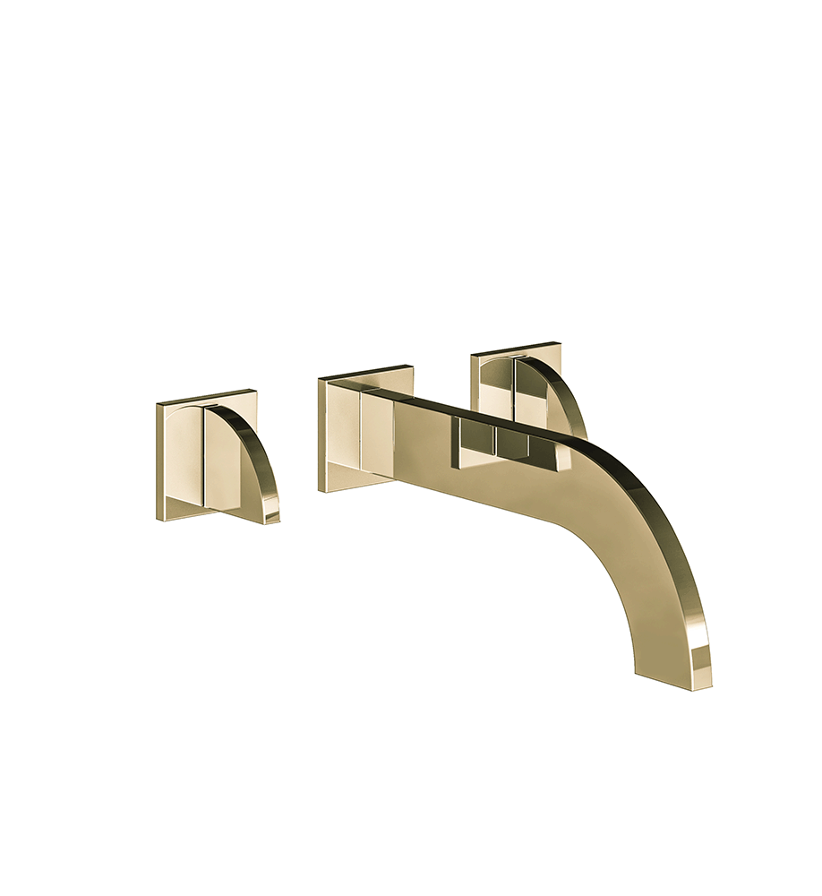 Edge Wall-mounted lavatory faucet - trim only