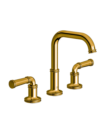 Classic Widespread lavatory faucet with pop-up drain assembly