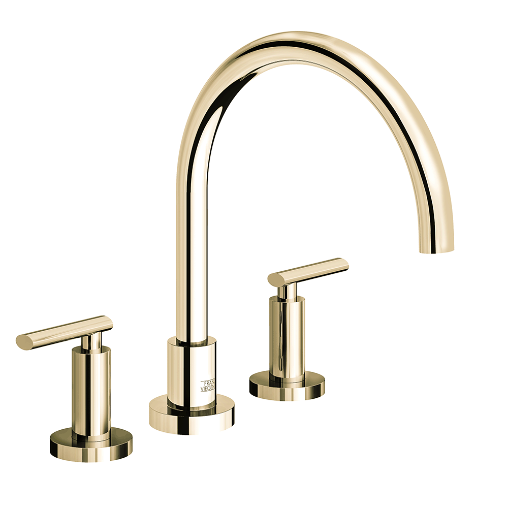 Nerea Deck mounted Roman bath faucet