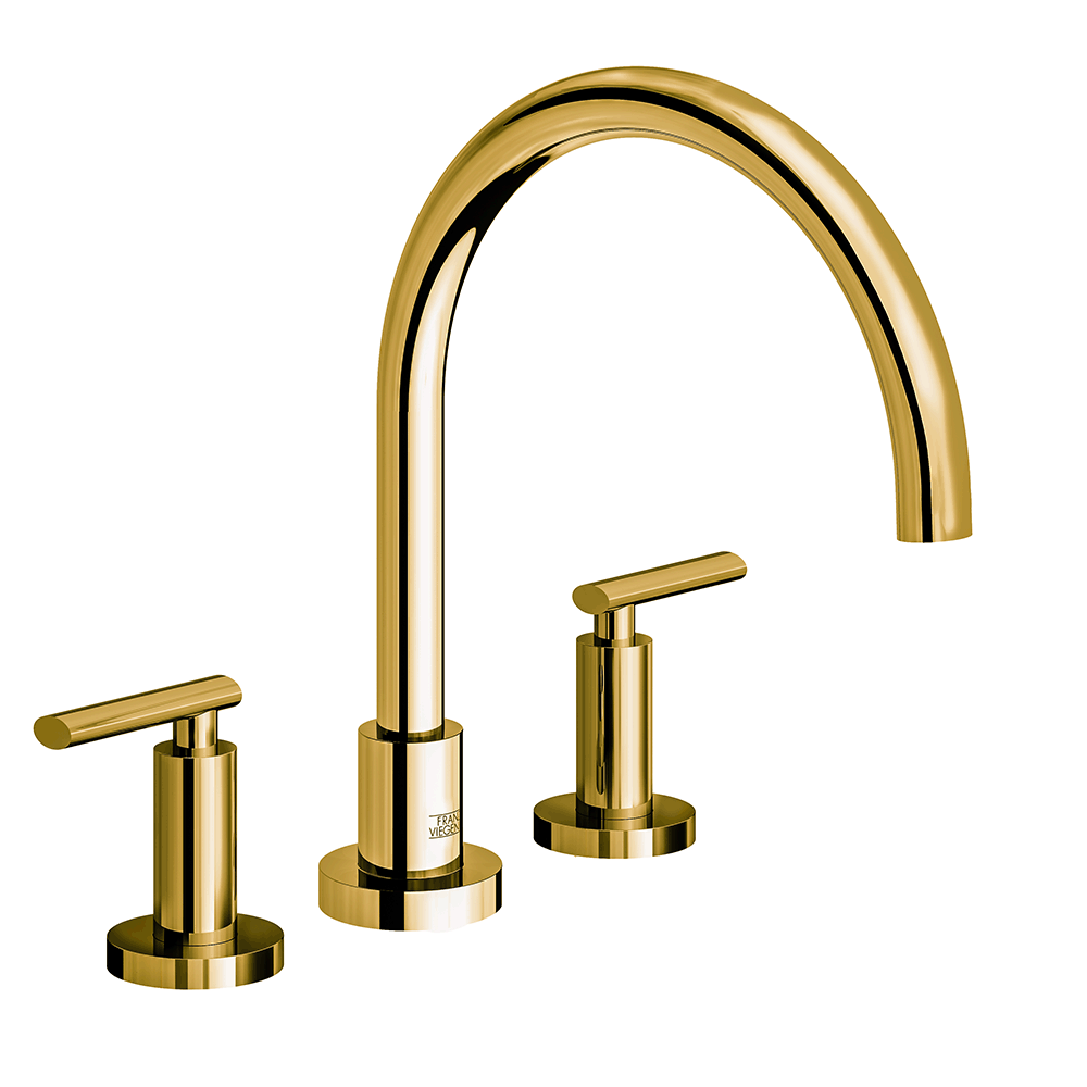 Nerea Deck mounted Roman bath faucet