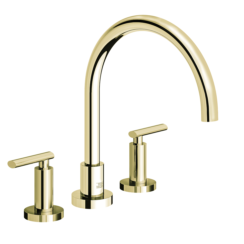 Nerea Deck mounted Roman bath faucet