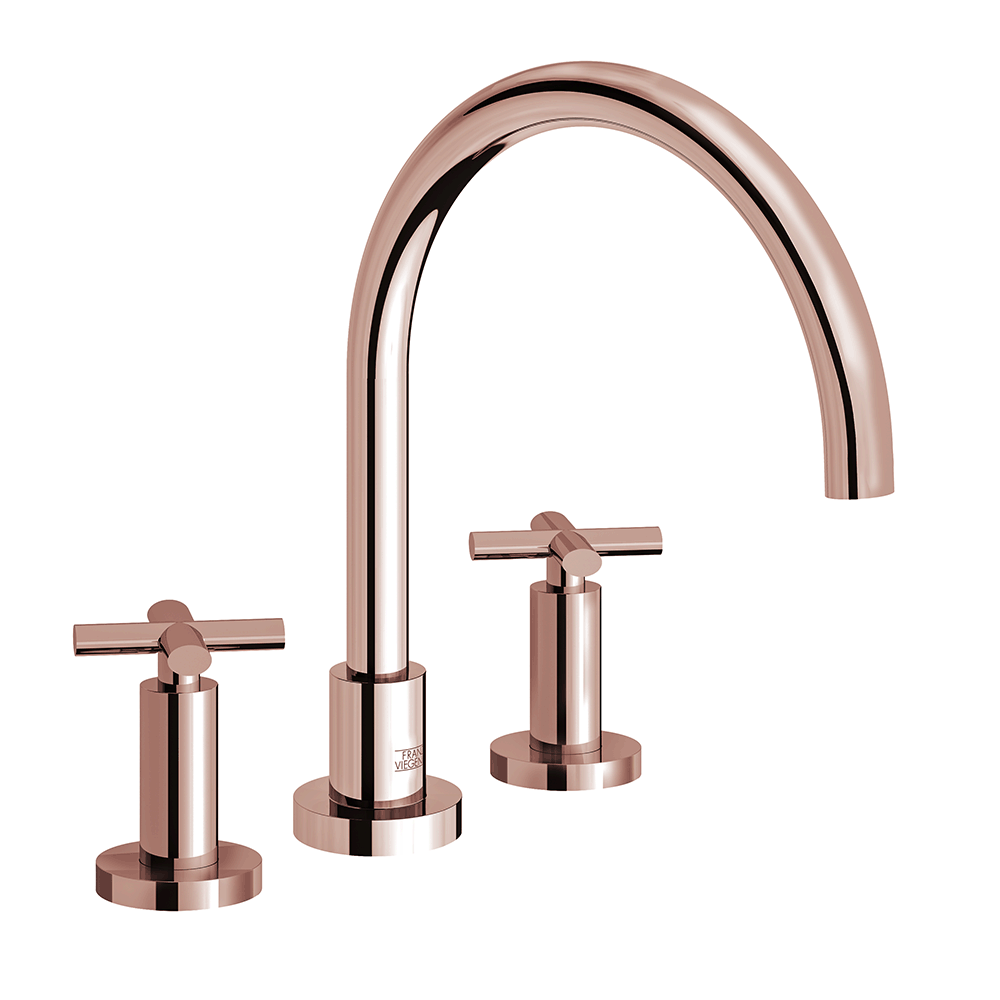 Nerea Deck mounted Roman bath faucet