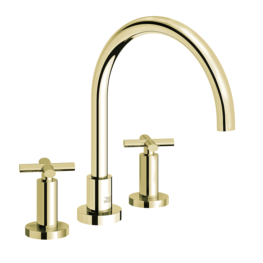 Nerea Deck mounted Roman bath faucet