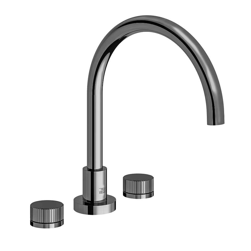Nerea Deck mounted Roman bath faucet - Vertical Lines