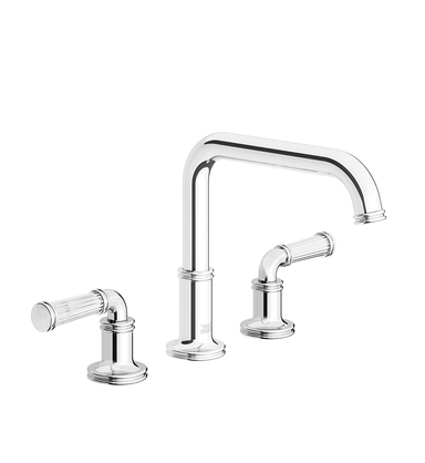 Classic H Deck mounted Roman bath faucet