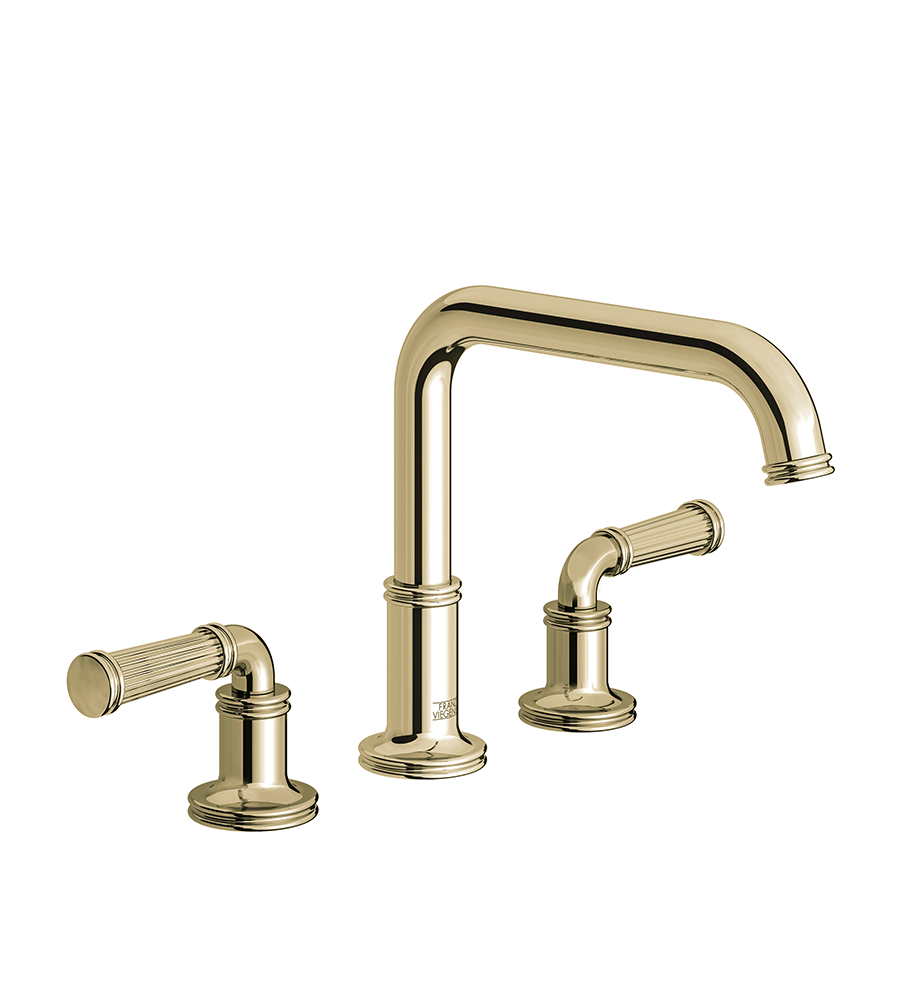 Classic H Deck mounted Roman bath faucet