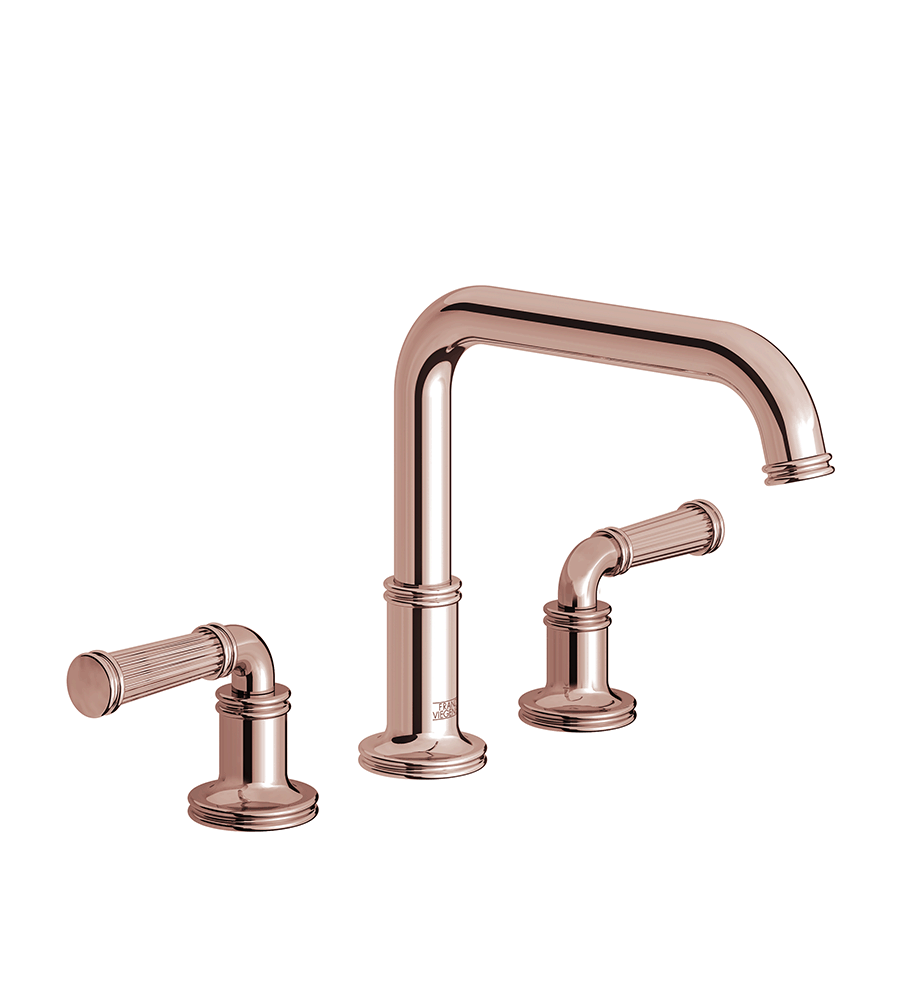 Classic H Deck mounted Roman bath faucet