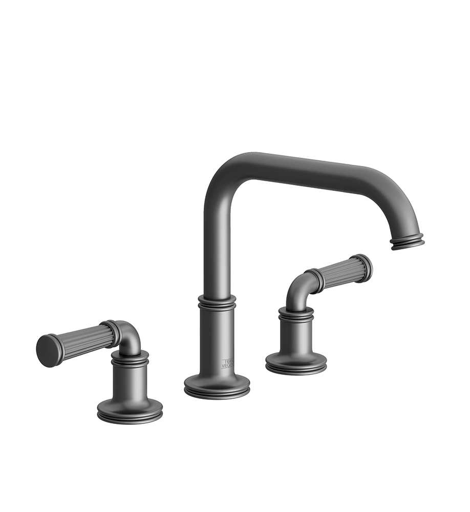 Classic H Deck mounted Roman bath faucet