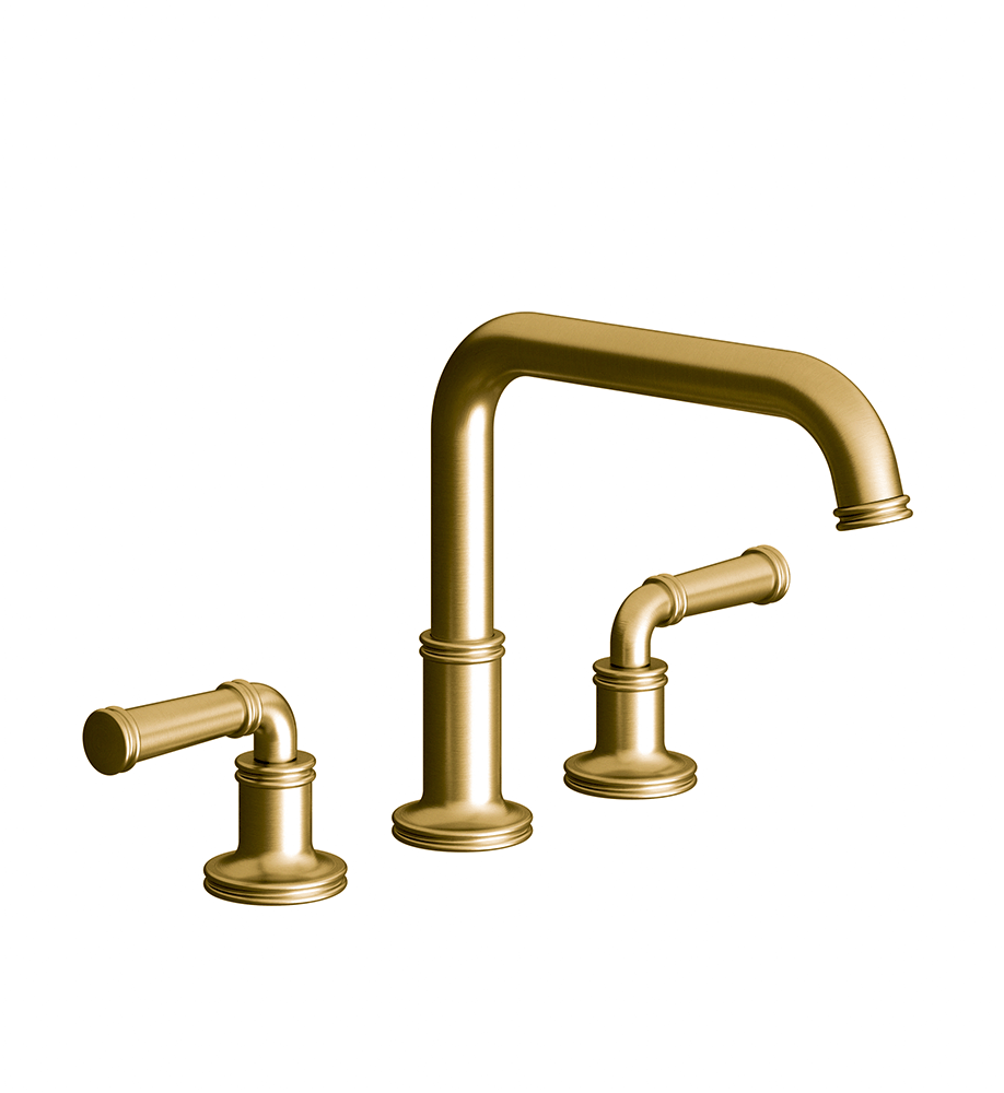 Classic Deck mounted Roman bath faucet