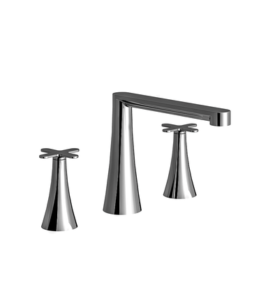 Konic Deck mounted Roman bath faucet