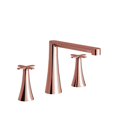 Konic Deck mounted Roman bath faucet