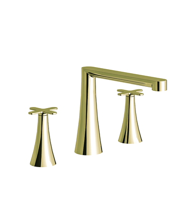 Konic Deck mounted Roman bath faucet