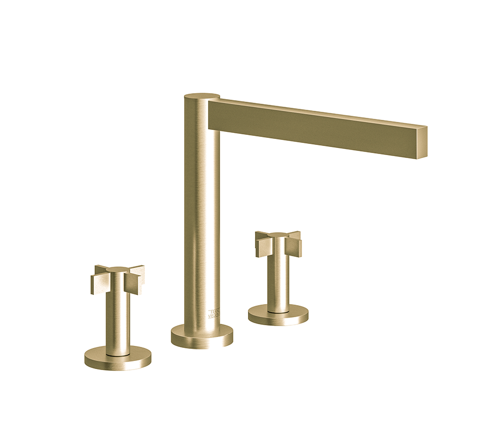 Lollipop Deck mounted Roman bath faucet 3/4" valves