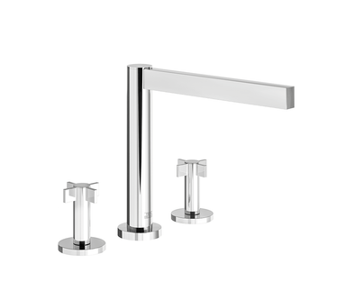 Lollipop Deck mounted Roman bath faucet 3/4" valves