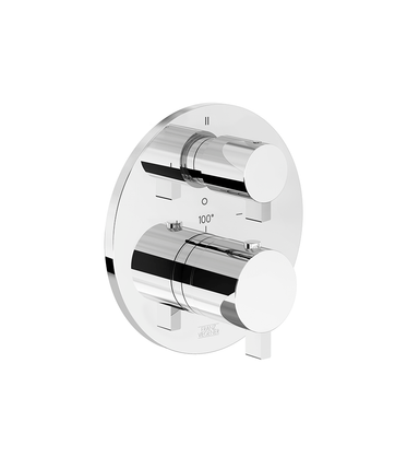 Seven Thermostatic Shower Trim with Three-way Diverter, 3 Functions