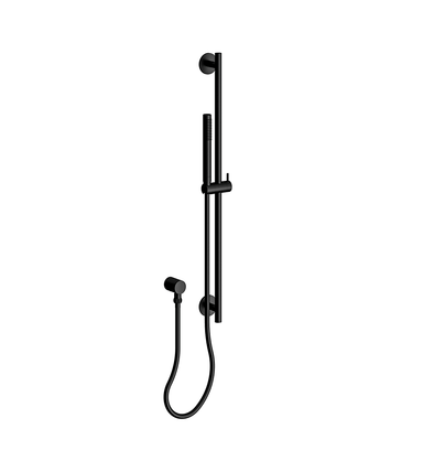 Techno Chic Slidebar handshower assembly with supply elbow - Vertical lines