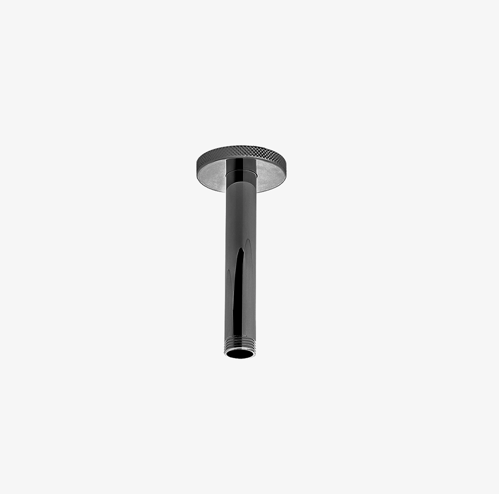 Techno Chic Ceiling shower arm - Knurling