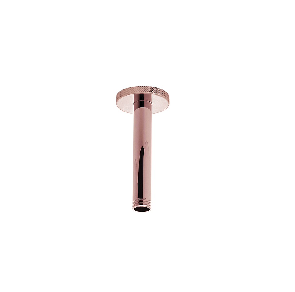 Techno Chic Ceiling shower arm - Knurling