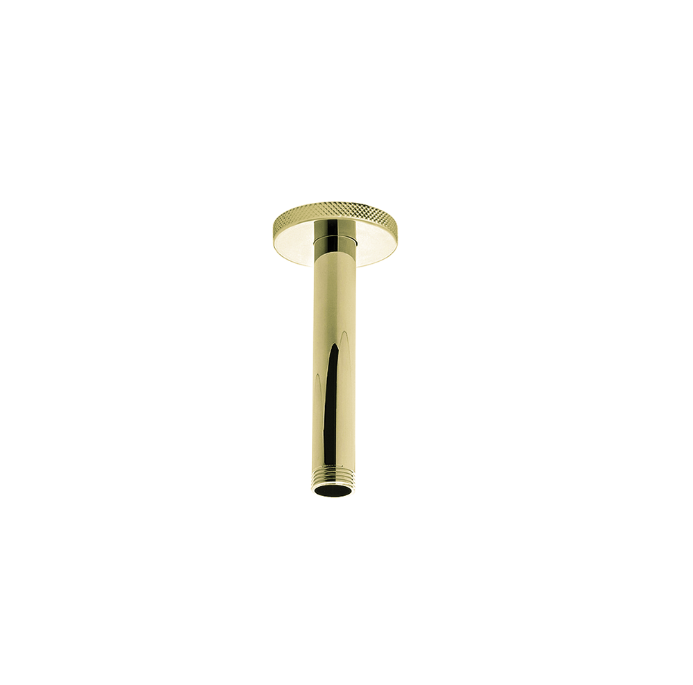 Techno Chic Ceiling shower arm - Knurling