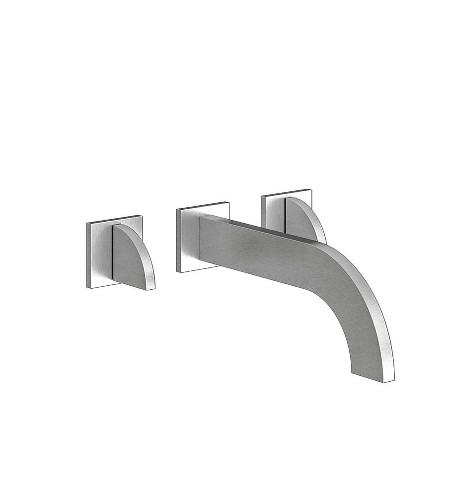 Edge Wall-mounted lavatory faucet - trim only