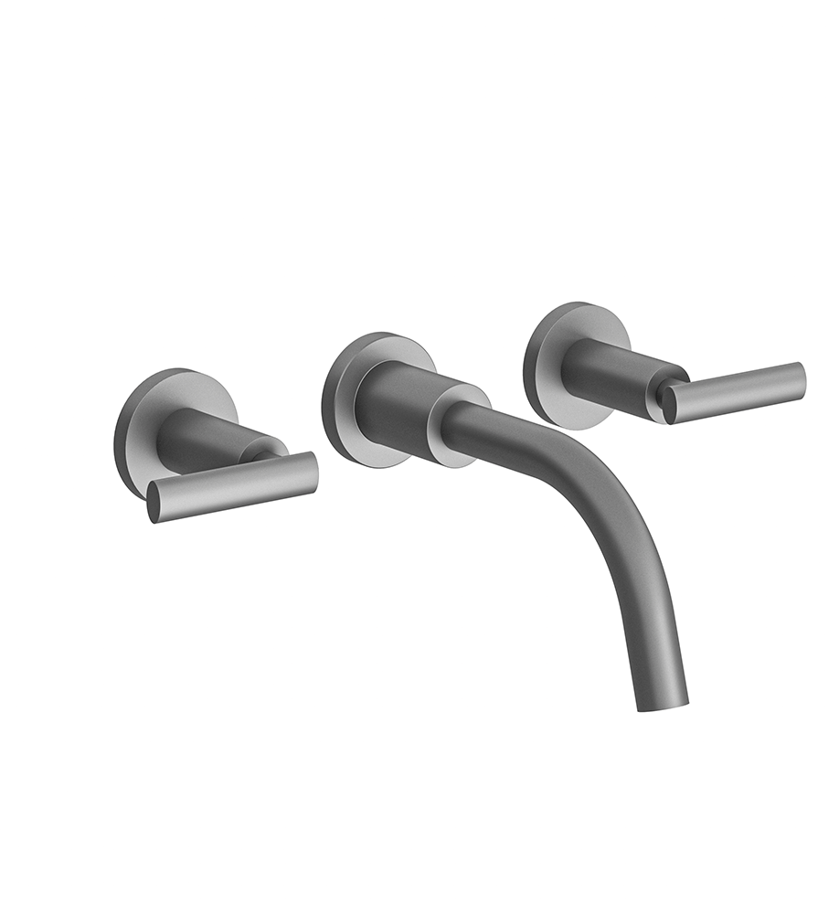 Nerea Wall-mounted lavatory faucet - trim only