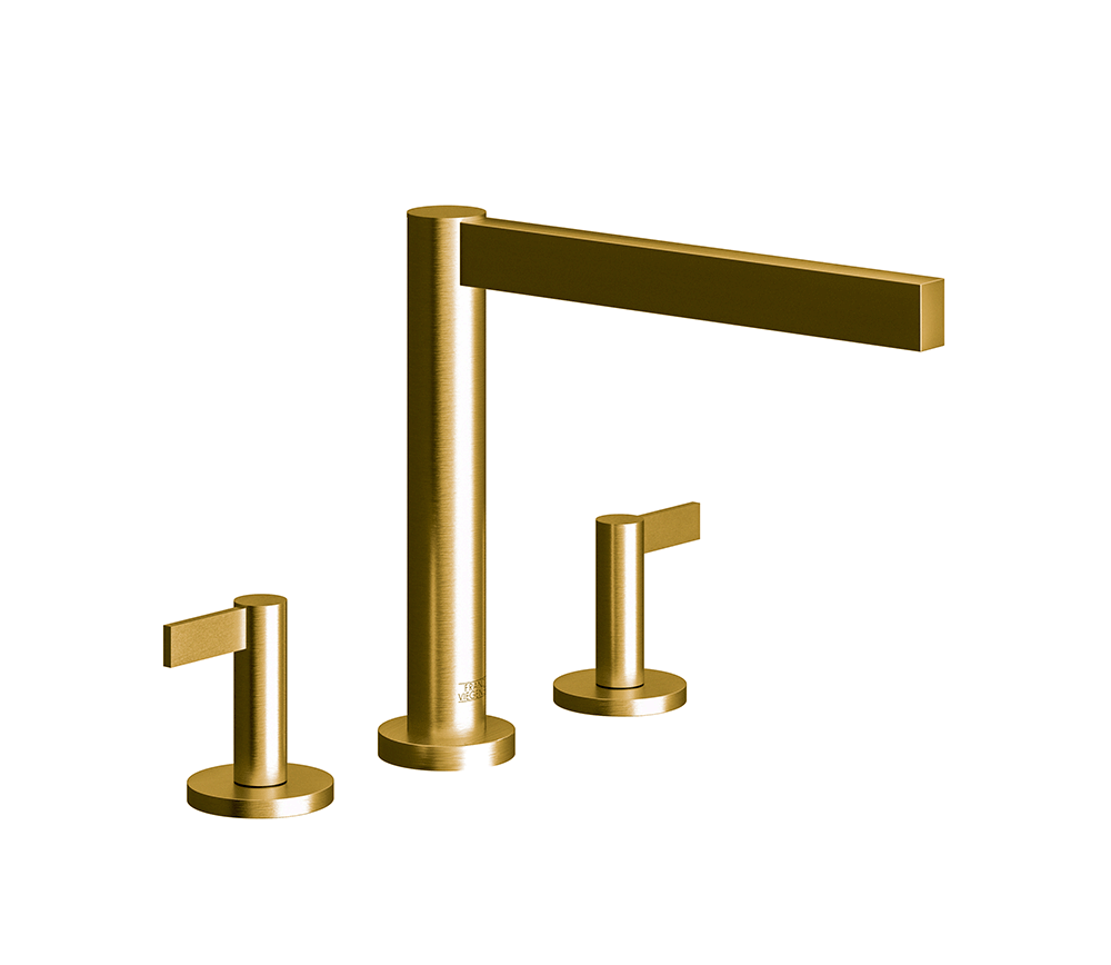 Lollipop Deck mounted Roman bath faucet 3/4" valves