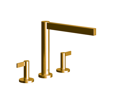 Lollipop Deck mounted Roman bath faucet 3/4" valves