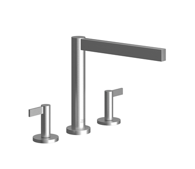 Lollipop Deck mounted Roman bath faucet 3/4" valves