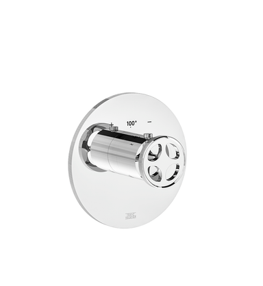 Techno Chic Thermostatic wall valve - trim only - Vertical lines