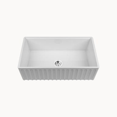 MENTON 30" Apron Front Single Bowl Kitchen Sink