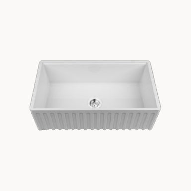MENTON 33" Apron Front Single Bowl Kitchen Sink