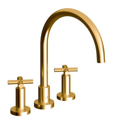 Nerea Deck mounted Roman bath faucet