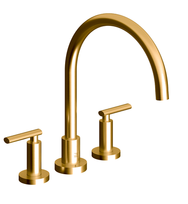 Nerea Deck mounted Roman bath faucet