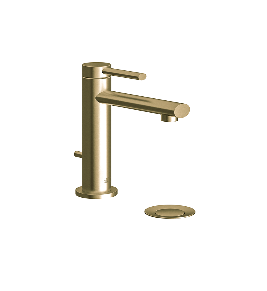 Nerea Single handle luxury lavatory set with pop-up drain assembly
