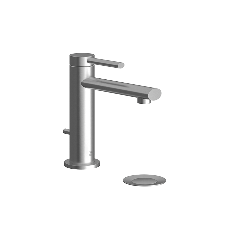 Nerea Single handle luxury lavatory set with pop-up drain assembly