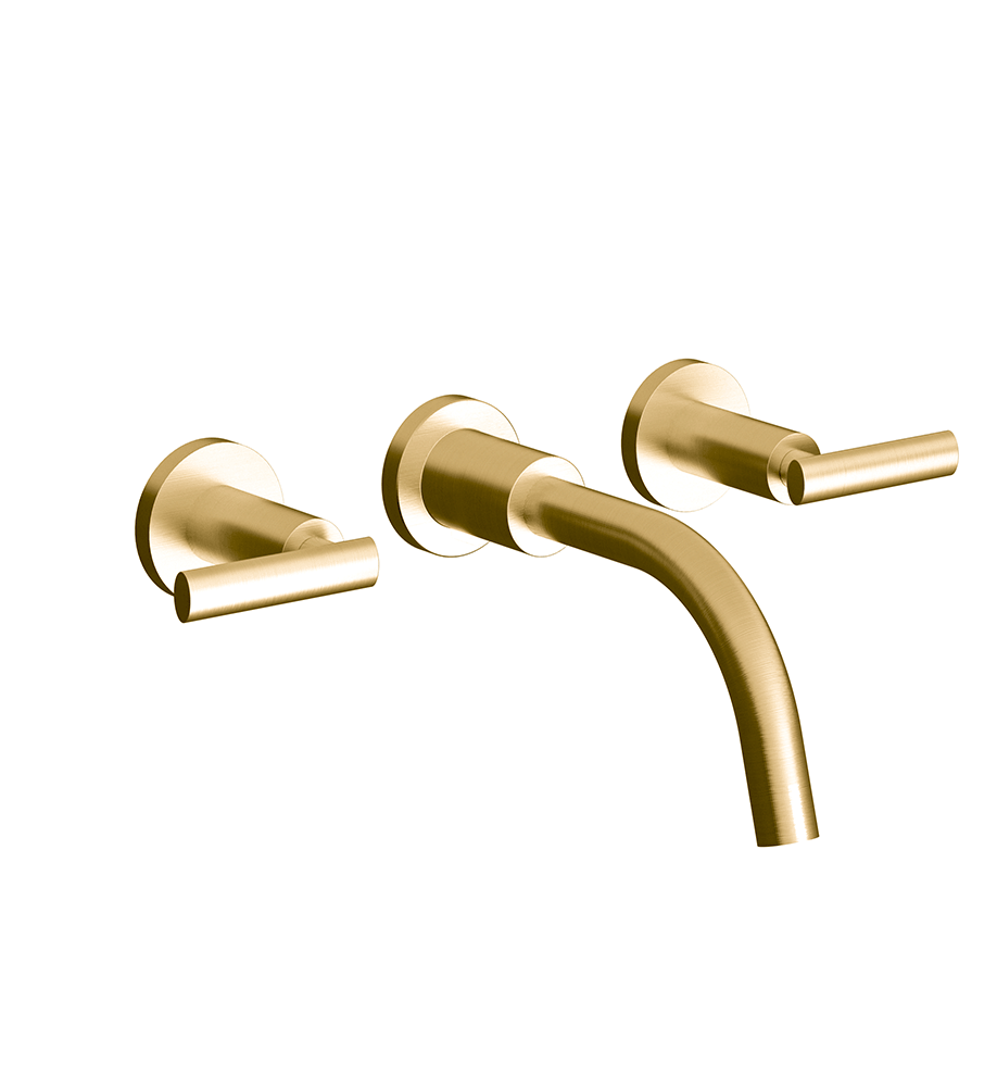 Nerea Wall-mounted lavatory faucet - trim only