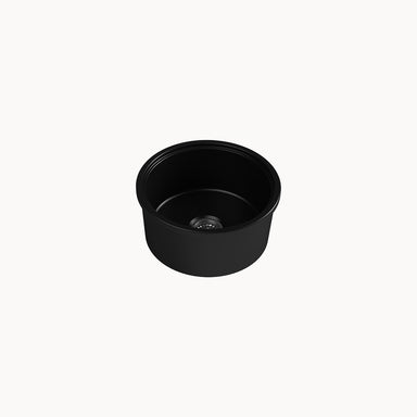 18" Normandy Single Bowl Undermount Round Sink