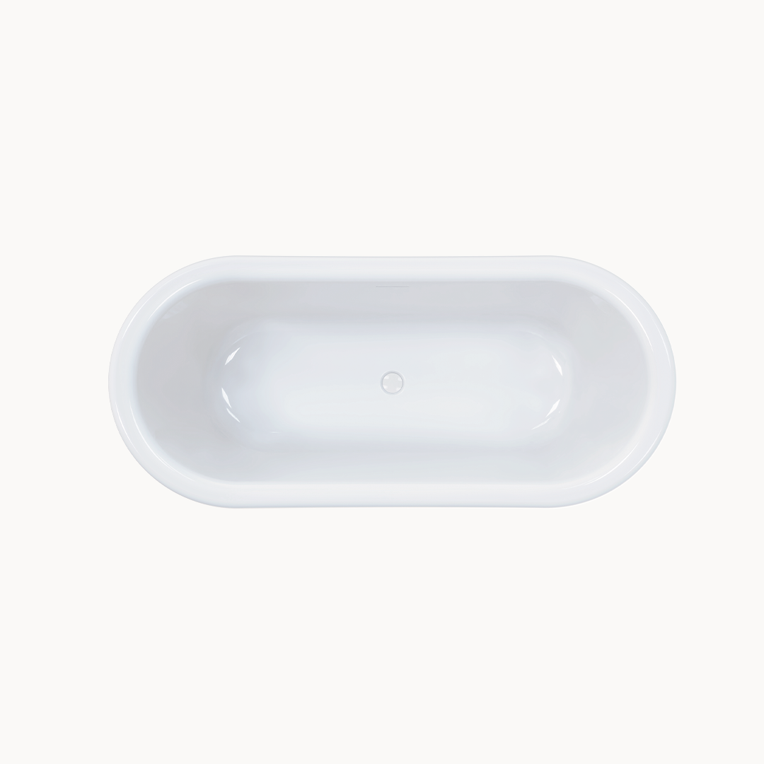 Winsome 66" Freestanding Bathtub with Integrated Overflow