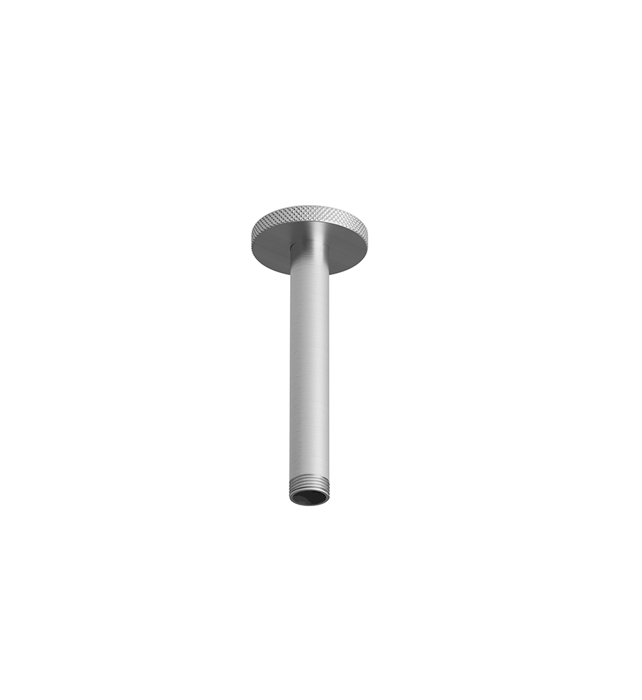 Techno Chic Ceiling shower arm - Knurling