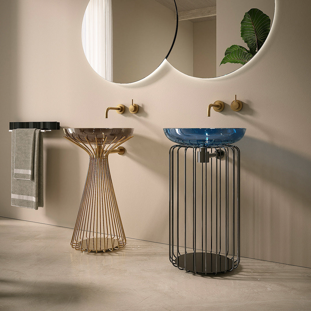 Tristano & Isotta Freestanding Structure and Washbasin