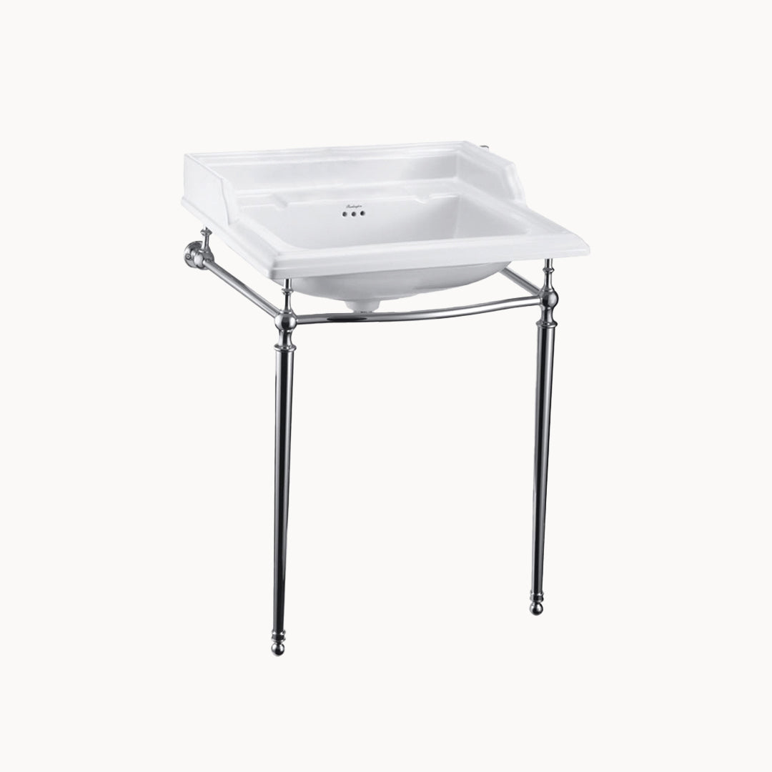 Classic 25" Single Basin Bathroom Sink Console