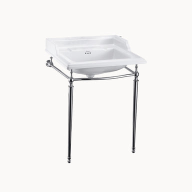 Classic 25" Single Basin Bathroom Sink Console