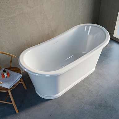 Winsome 66" Freestanding Bathtub with Integrated Overflow