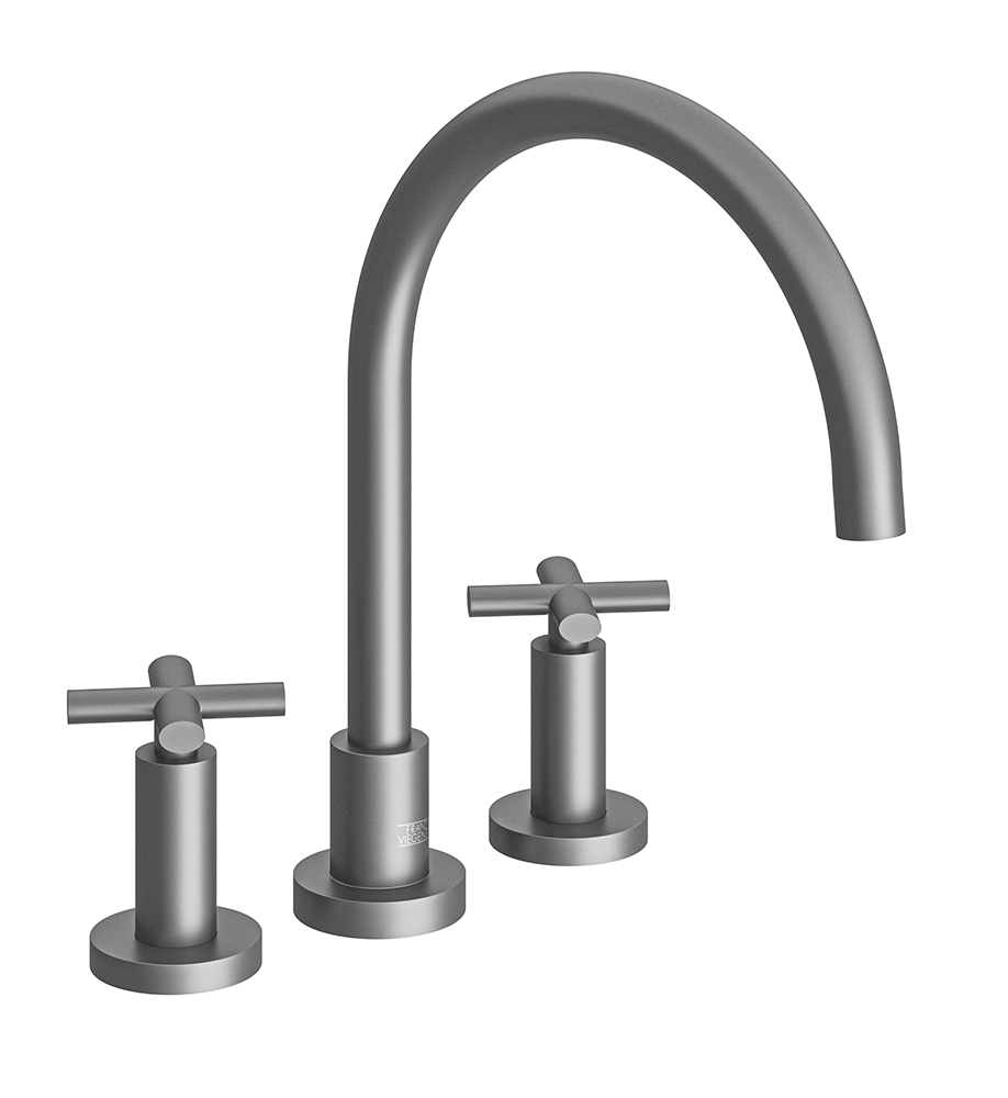 Nerea Deck mounted Roman bath faucet