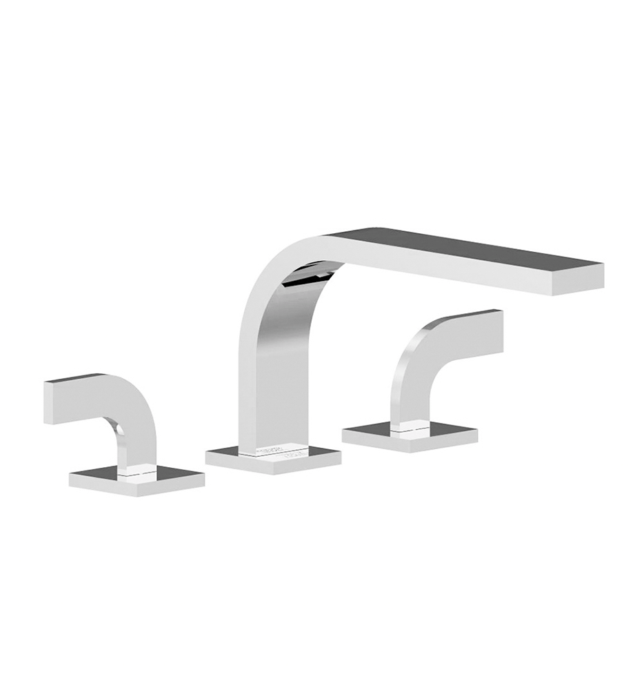 Domino Deck mounted Roman bath faucet