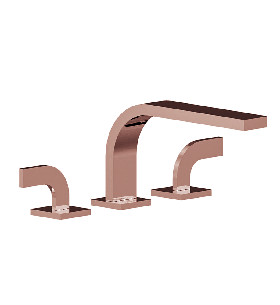 Domino Deck mounted Roman bath faucet