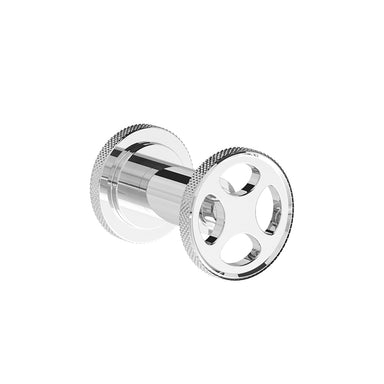 Techno Chic Volume Control Shower Trim, Knurling, 1 Function