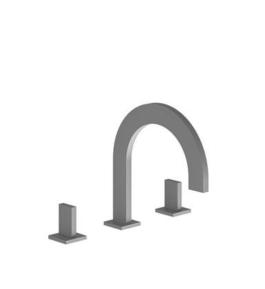 Groovy Deck mounted Roman bath faucet 3/4" valves